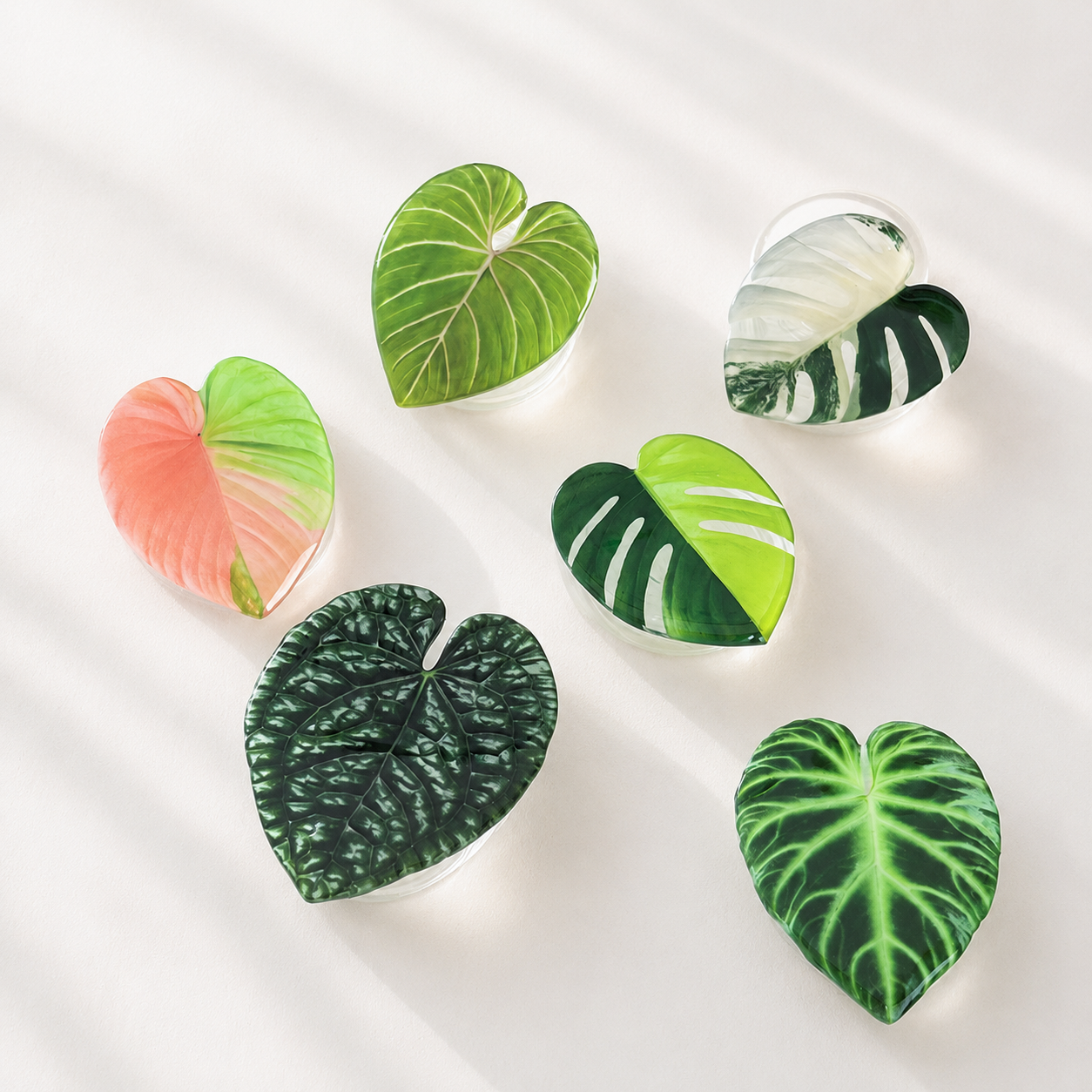 Houseplant Tropical Leaf Phone Grip & PhoneStand