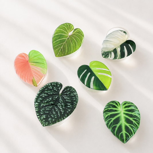 Houseplant Tropical Leaf Phone Grip & PhoneStand