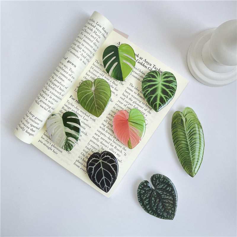 Houseplant Tropical Leaf Phone Grip & PhoneStand