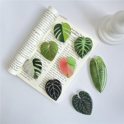 Houseplant Tropical Leaf Phone Grip & PhoneStand