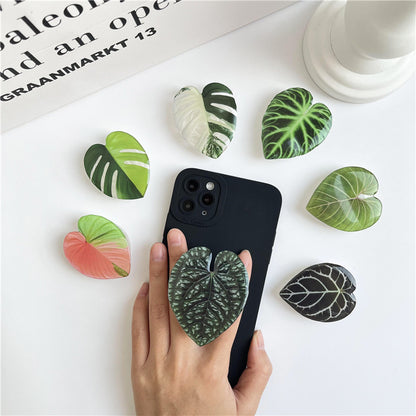 Houseplant Tropical Leaf Phone Grip & PhoneStand