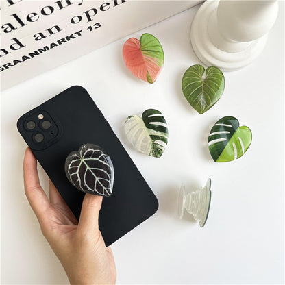 Houseplant Tropical Leaf Phone Grip & PhoneStand
