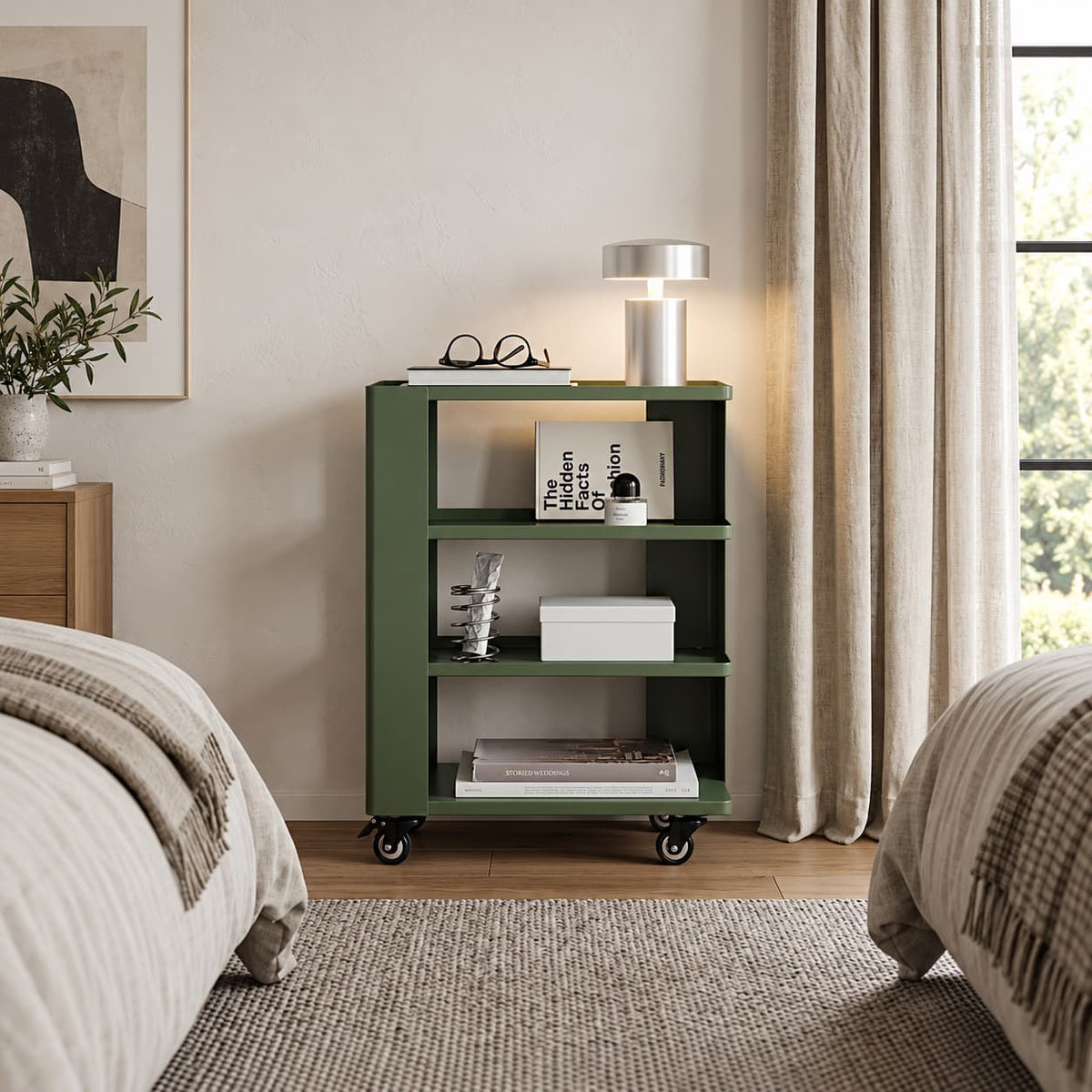 Modular Rolling Side Cart