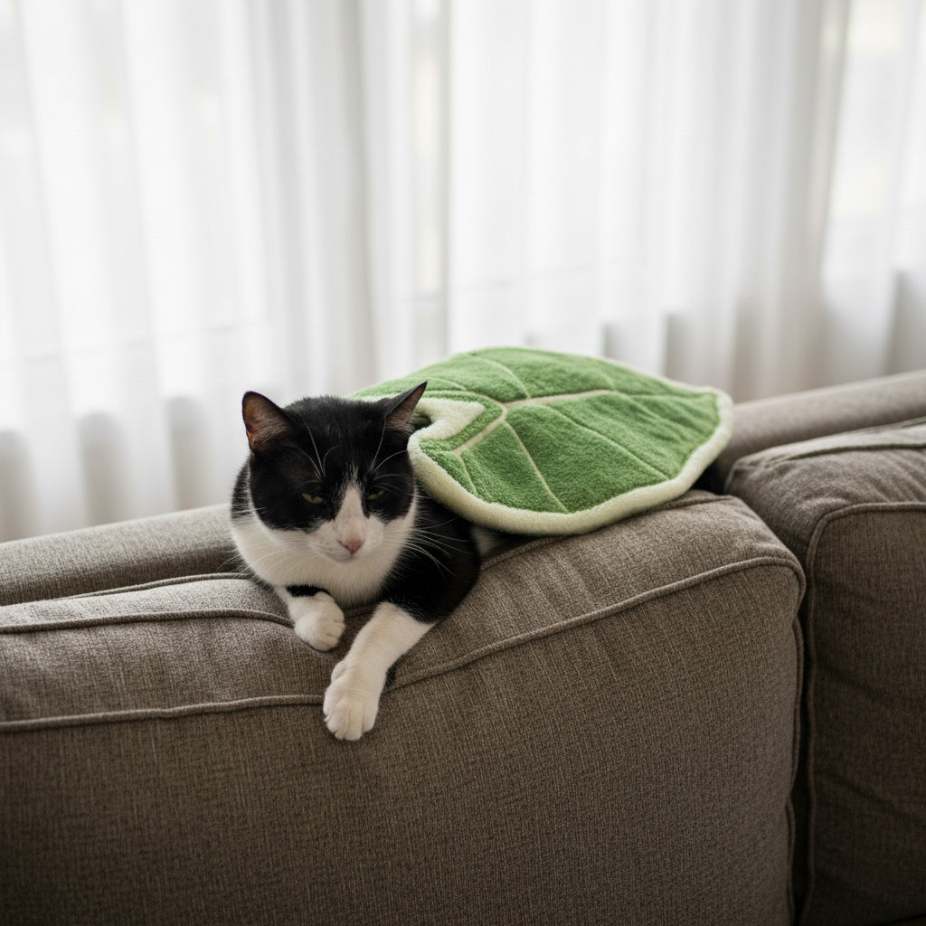 AMIUZ Decorative Hand Towel, Gift Set of 2 pack Leaf Shaped Hand Towel